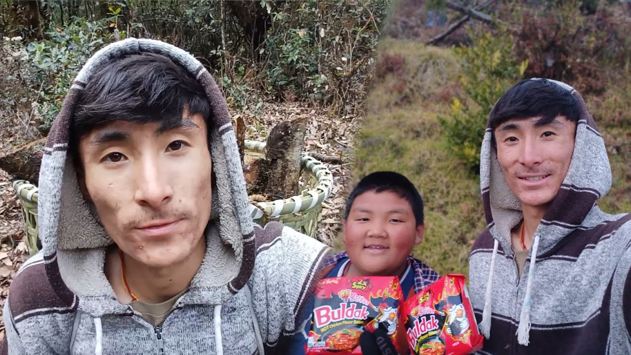 My Day in My Village Ep.4 || Samyang Mukbang