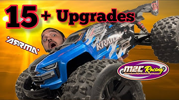Arrma Kraton epic upgrades! Must-do mods. M2C, Hot Racing & More!
