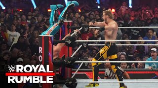 Paul shockingly eliminates Rollins from the Royal Rumble Match: WWE Royal Rumble 2023 highlights