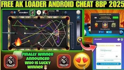 AK Loader 8 Ball Pool Hack 🔥 Letest Version Hack No Facing Hackers Fair Players Matching 8 Ball Pool