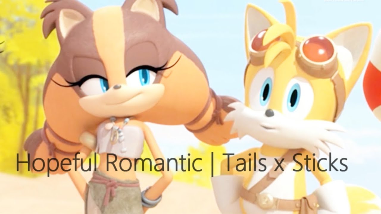 Tails and sticks kiss