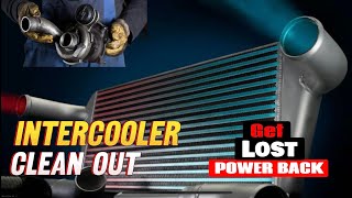 How to do a Intercooler clean out, Seriously go and do this to your Intercooler!