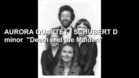 AURORA QUARTET   SCHUBERT D minor  "Death and the Maiden" Medium 2