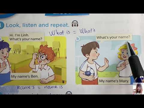 Tiếng Anh lớp 3 Mới – Unit 2 Lesson 1 – Our Names – Sách Global