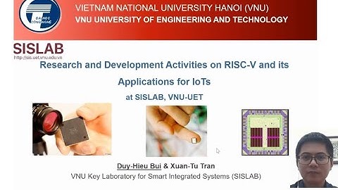 RISC-V Vietnam 2020: 1510 R&D Activities on RISC-V and its Applications for IoTs