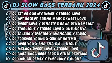 DJ SLOWBASS TERBARU 2024 || DJ EST CE QUE M