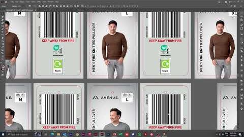 Hang Tag Layout Design
