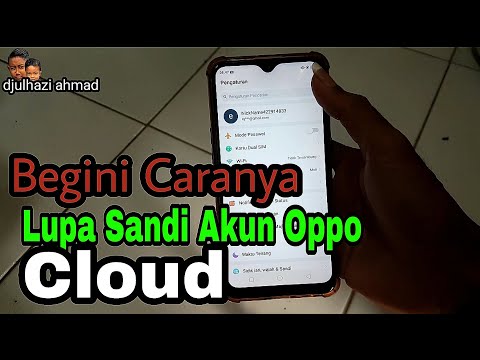 Cara Reset Akun Oppo Cloud