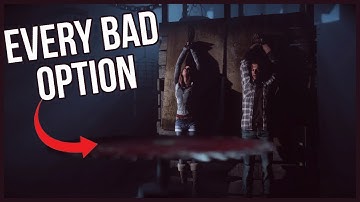 This Scene Was Straight Out Of A Saw Film | Selecting Every Bad Option In Until Dawn (Part Two)