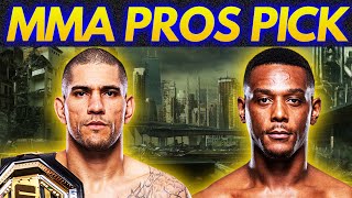 MMA Pros Pick ✅ Alex Pereira vs. Jamahal Hill 👊 UFC 300