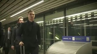 Cristiano Ronaldo Arrived At France To Play Against Lyon