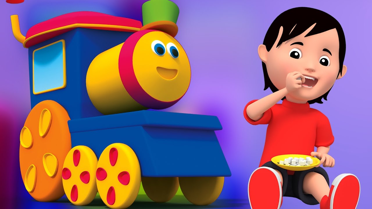 Bob le train | Johny Johny oui papa | Comptines | Song For Kids | Kids Rhyme | Johny Johny Yes Papa