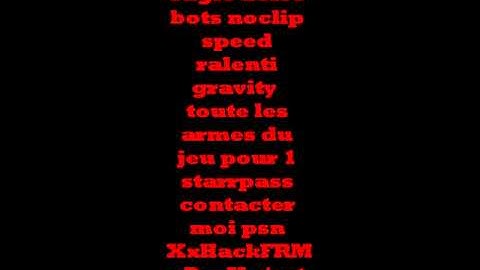 Menu cod4 ByPass 1 StarPass