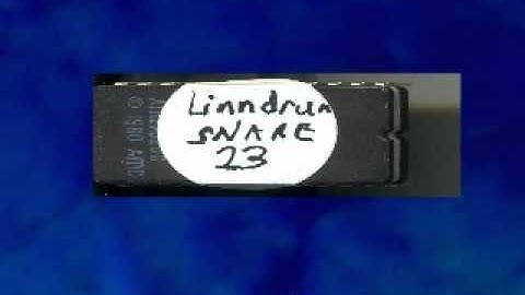 LINDRUM SNARE 23 EPROM VOICE CHIP