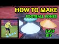 How To Make Football Cones At Home | Easy DIY image