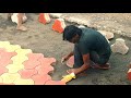 flooring block design and tiles design