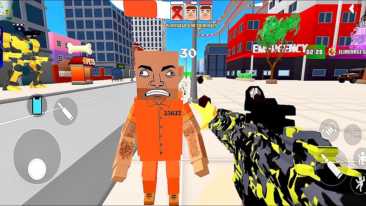 Gangs Wars Pixel Shooter RP - Mobile Gameplay Walkthrough ( iOS Android) - Part 284