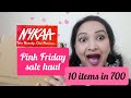 Nykaa pink Friday sale#affordable makeup#jhanvi Kapoor nykaa haul#cheap and best cosmetics#haul