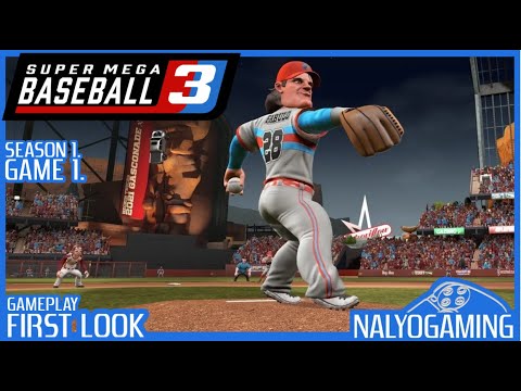 Super Mega Baseball 3 Ps4 Gameplay First Look An Epic Season Opener Youtube