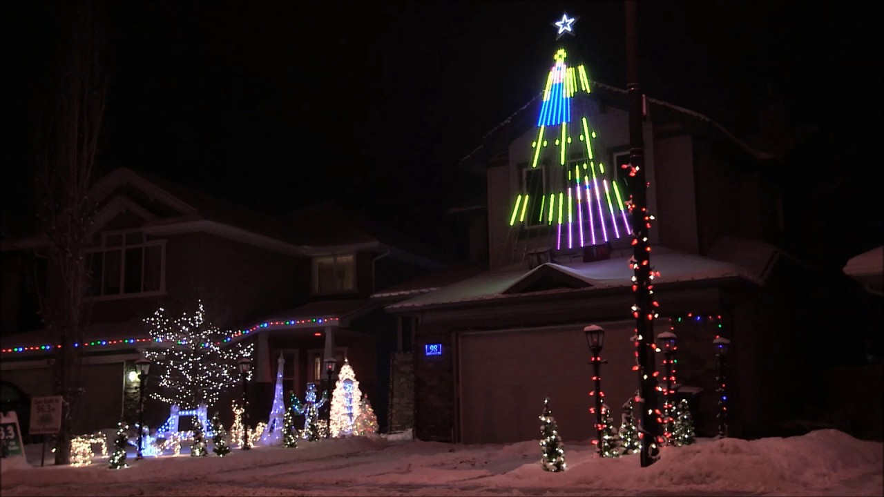 Decorations Calgary Christmas Lights 2017 YouTube