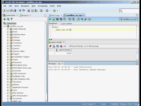 Oracle Application Express URLs - YouTube