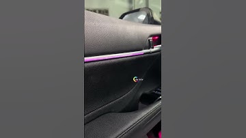 How to install the ambient light of Toyota Camry? #carambientlight