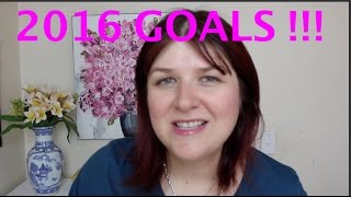 2016 GOALS  | MsDessertJunkie