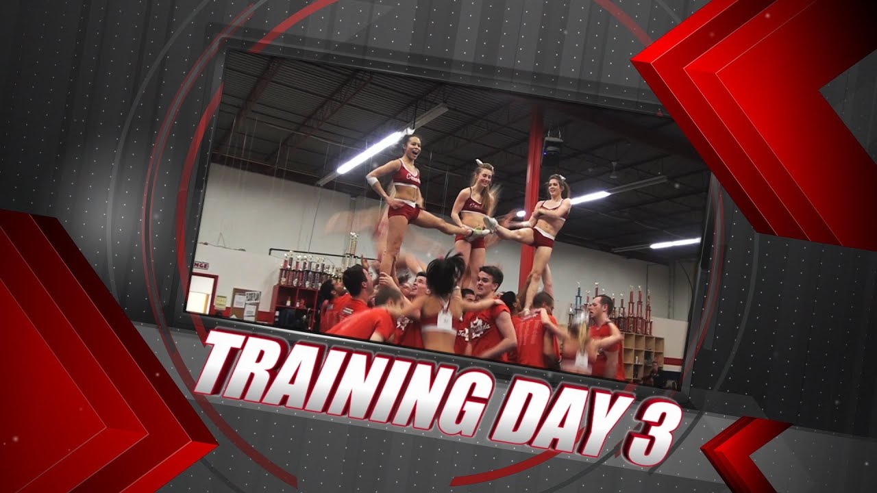 TEAM CANADA CHEERLEADING 2013 TRAINING DAY 3 (8/12) YouTube