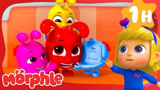 Baby Morphles on the LOOSE! | 1 HOUR of Morphle Adventures | Moonbug Kids - Fun Stories and Colors