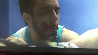 Cabin Fever Patient Zero Guy gets a mouthful