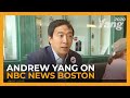 2020 Presidential Candidate Andrew Yang on NBC News Boston