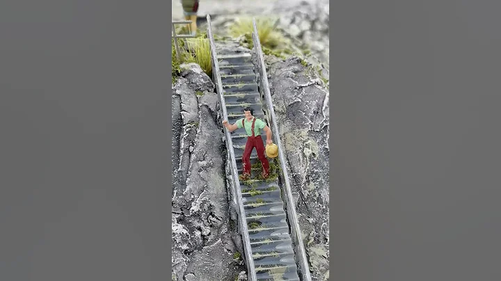 Modellbau: Einfach genial! #shorts #modelling #landscape #natur