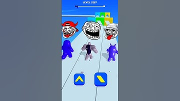 Blob Shifter 3D Level-5287 best cool game ever #games #foryou #shorts #funny