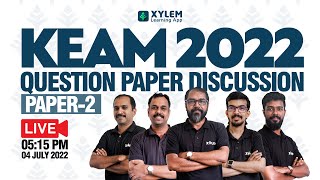 KEAM 2022 -QUESTION PAPER DISCUSSION | KEAM ANSWER KEY | XYLEM KEAM screenshot 3