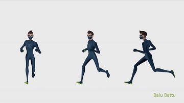 #animation Run cycle Game 30fps