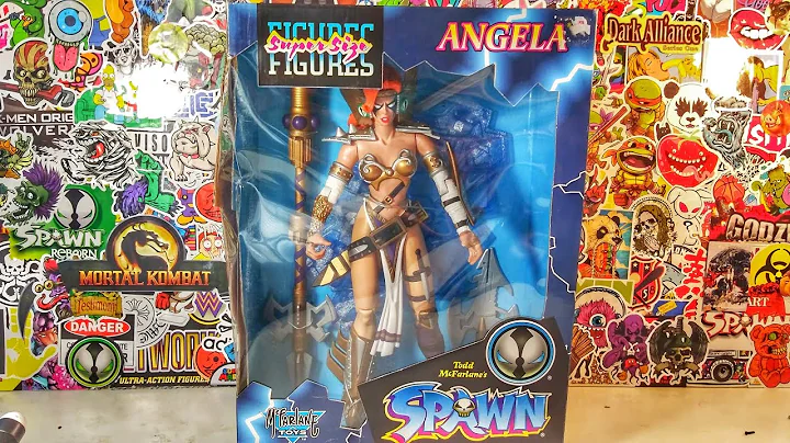 ANGELA  SUPER SIZE  MCFARLANE REVIEW!