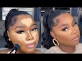 *DETAILED* FLAWLESS GO-TO SOFT GLAM MAKEUP FOR BLACK WOC Step-by-Step | Kathy Odisse