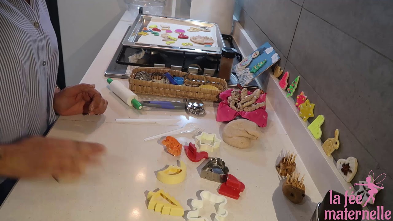 La pâte à sel parfumée avec des produits naturels ( Partie 1 )