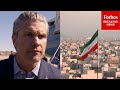 BREAKING NEWS Pete Hegseth Says Options Have Been Prepared For Iran 