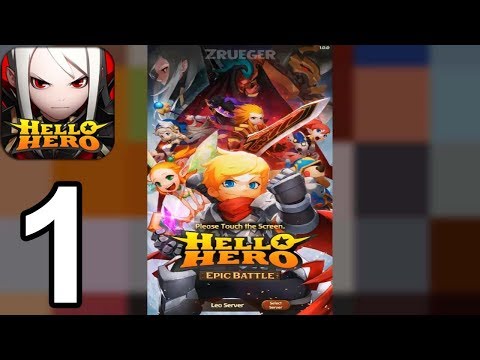 Hello Hero: Epic Battle Gameplay Walkthrough Part 1 (Android IOS)