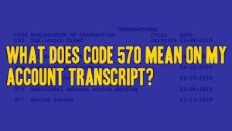 IRS UPDATE PASS 21 DAYS. 570 CODE