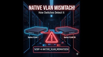 Native VLAN Mismatch Explained | How Switches Detect It (CCNA)