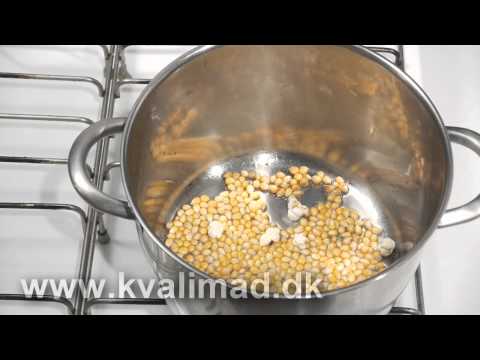 Hjemmelavede popcorn