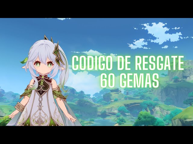 CÓDIGO DE RESGATE DA 4.2 - 60 GEMAS - [GENSHIN IMPACT] 