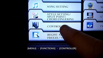 Yamaha Tyros Tutorial [6] : How to program the ASSIGN slider to control the balance.