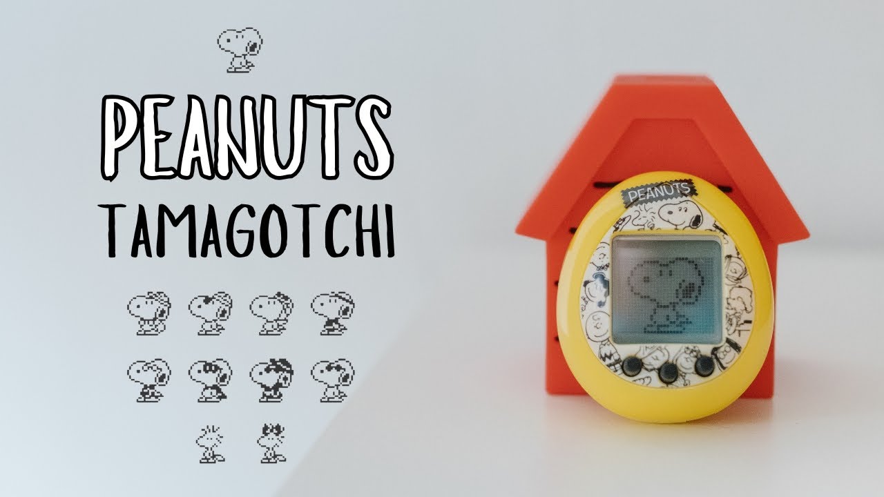 スヌーピー たまごっち Snoopy as a pet?! 😍 | Peanuts x Tamagotchi - YouTube