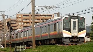 E129系B20編成　信越本線下り普通451M　長岡→村上