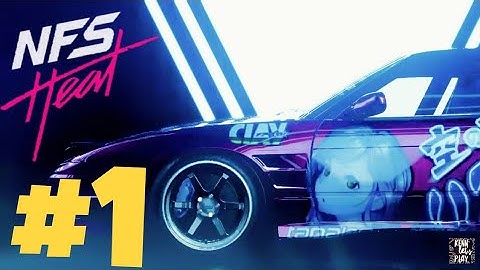 Lets Play Need For Speed Heat Gameplay Walkthrough Part 1 - Intro - First Car Nissan 180SX Type X 96