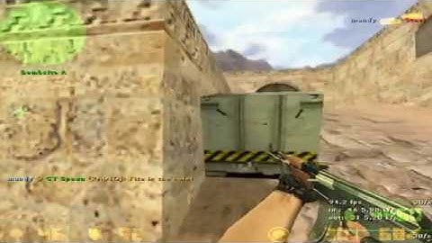 CounterStrike 1.6 gameplay | de_dust2 | Expert bots | By Moitrayan Nandy