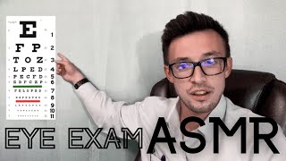 Eye Exam ASMR Role-play | Personal Attention | 20th ASMR Video